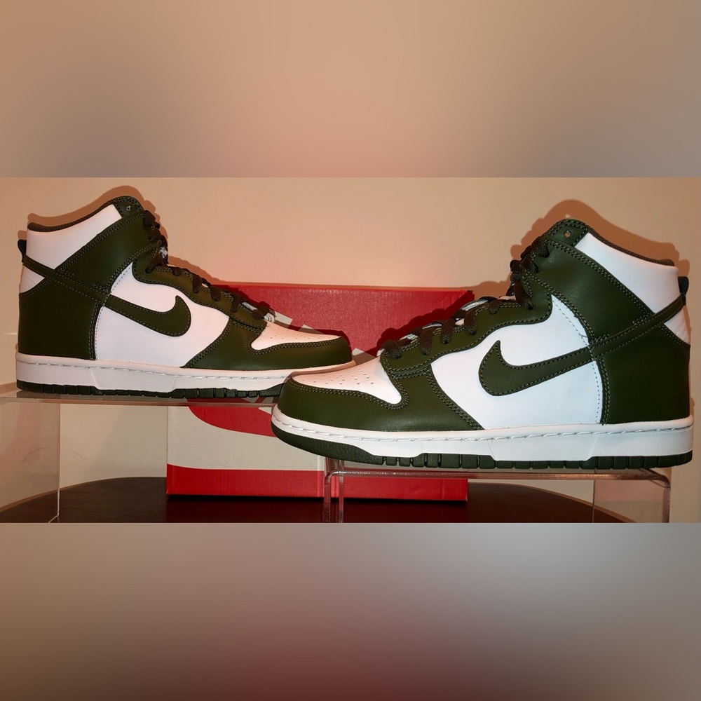 NIKE DUNK HIGH “CARGO KHAKI” BRAND NEW GRADE SCHOOL SIZE 7Y